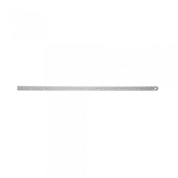 Ruler For X-Ray Stainless Steel, 52.5 cm - 20 3/4" Measuring Range 500 mm